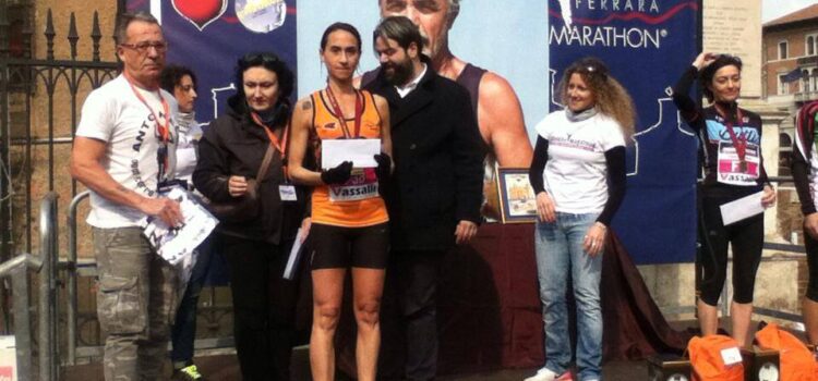Maratona di Ferrara: Lucia Avolio sul podio!